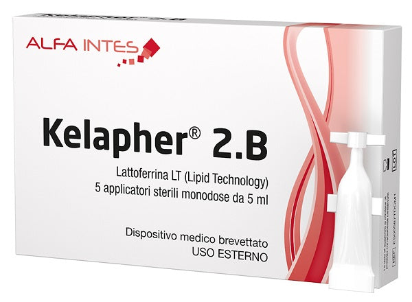 KELAPHER 2B 5 STERILE SINGLE-DOSE APPLICATORS OF 5 ML TOPICAL THERAPY