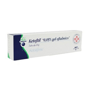 KETOFTIL "0.05% OPHTHALMIC GEL" 10 G TUBE"
