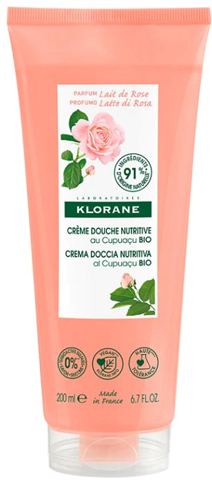 KLORANE ROSE MILK SHOWER CREAM 200 ML