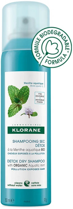 KLORANE DRY SHAMPOO MINT 150 ML