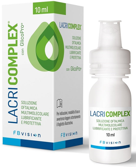 LACRICOMPLEX MULTIMOLECULAR OPHTHALMIC SOLUTION PROTECTIVE LUBRICANT 10 ML