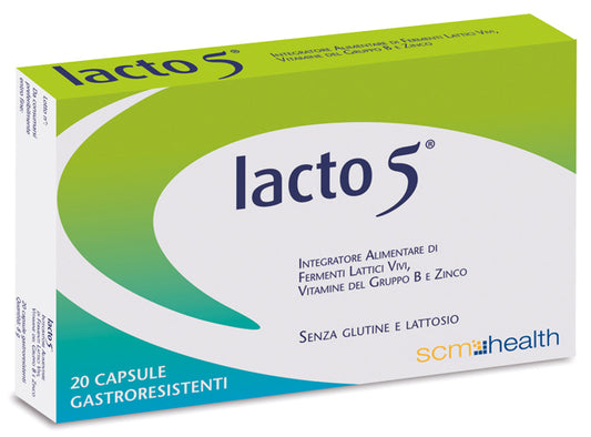 LACTO 5 20 CAPSULES