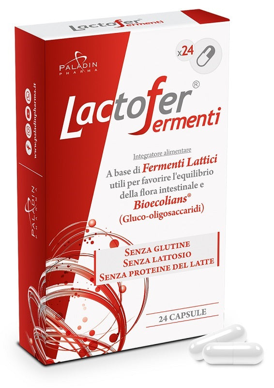 LACTOFER FERMENTI 24 CAPSULE