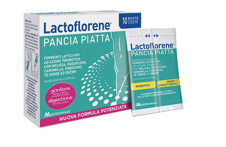 LACTOFLORENE PANCIA PIATTA 10 BUSTINE