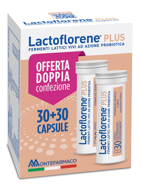 LACTOFLORENE PLUS BIPACK 30 CAPSULE 26,40 G