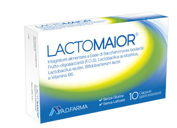 LACTOMAIOR 10 ACID-RESISTANT CAPSULES