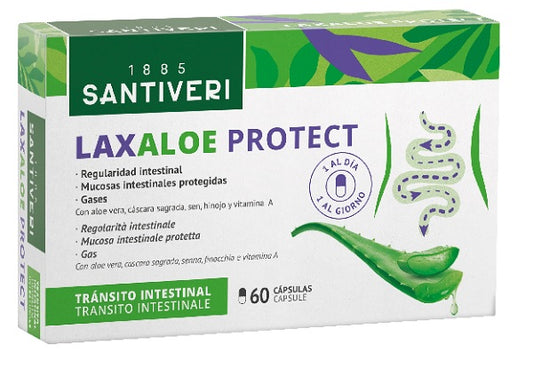 LAXALOE PROTECT 60 VEGETABLE CAPSULES