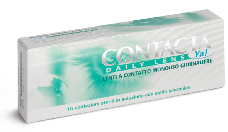 LENTE A CONTATTO MONOUSO GIORNALIERA CONTACTA DAILY LENS YAL 15 -8,00 15 PEZZI