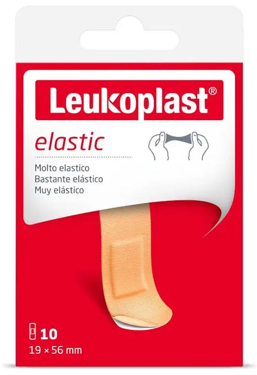 LEUKOPLAST ELASTIC 56X19 10 PEZZI
