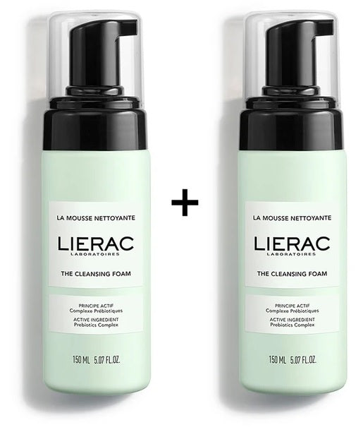 LIERAC DUO MAKE-UP REMOVER FOAM 150 ML 2 PACKS