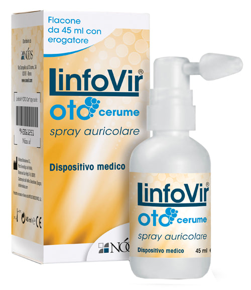 LINFOVIR OTO EARWAX SPRAY 45 ML