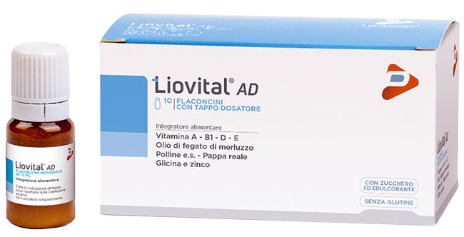LIOVITAL AD 10 VIALS OF 10 ML
