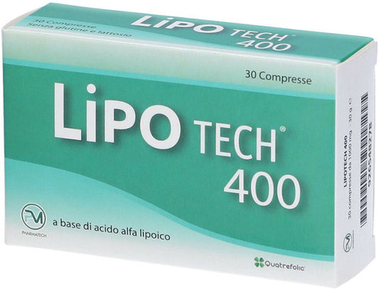 LIPOTECH 400 30 COMPRESSE