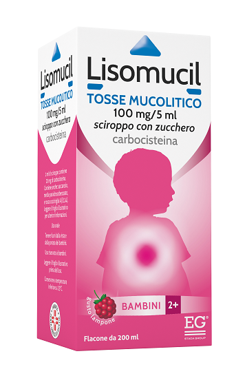 LISOMUCIL TOSSE MUCOLITICO 100 MG/5 ML SCIROPPO