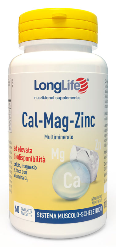 LONGLIFE CAL MAG ZINC 60 BARS
