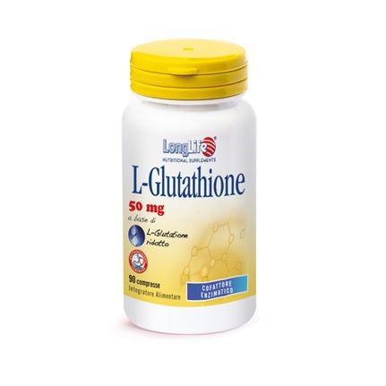LONGLIFE L-GLUTATHIONE 50 MG 90 TABLETS