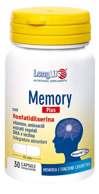LONGLIFE MEMORY PLUS 30 CAPSULE FOTOPROTETTE