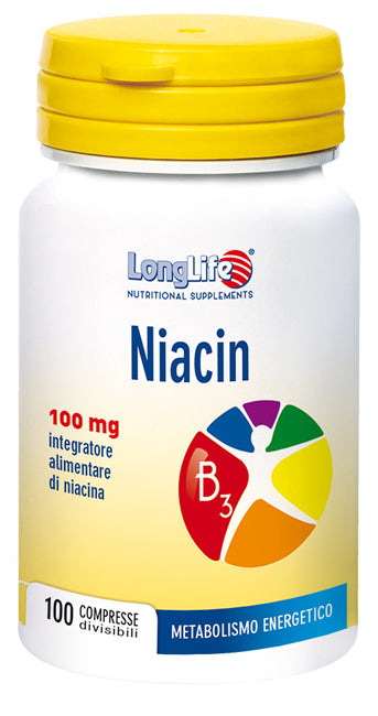 LONGLIFE NIACIN 100 MG 100 COMPRESSE
