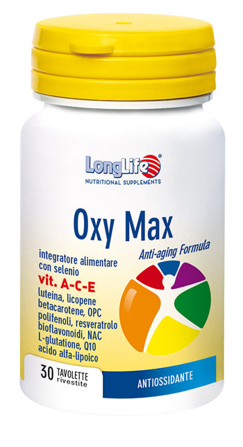 LONGLIFE OXY MAX 30 COATED TABLETS