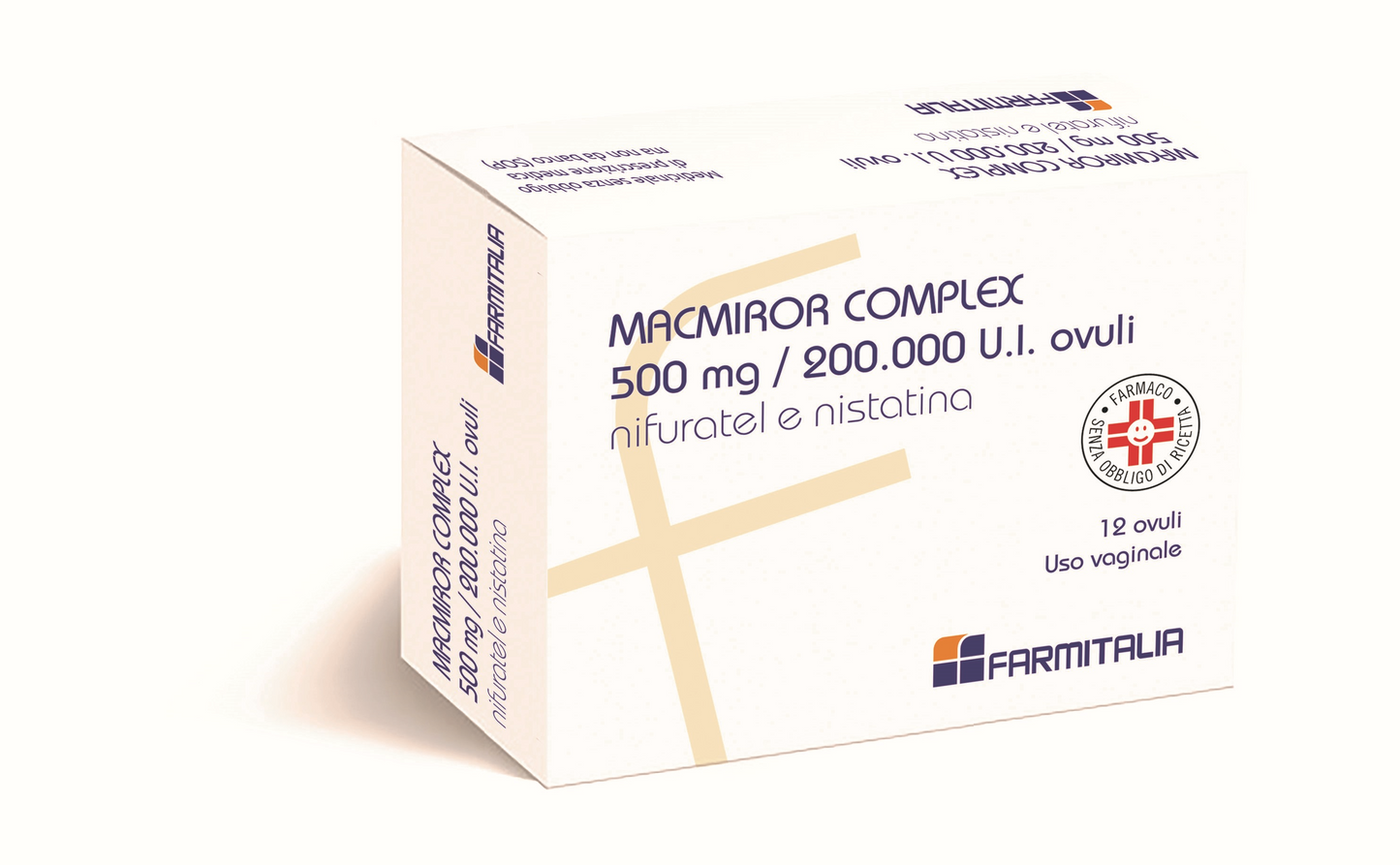 MACMIROR COMPLEX 500 MG + 200,000 IU VAGINAL SOFT CAPSULES 12 CAPSULES IN AL/PVCPVDC BLISTER