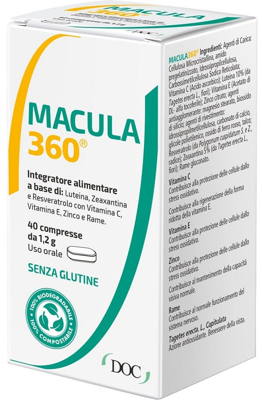 MACULA 360 40 TABLETS