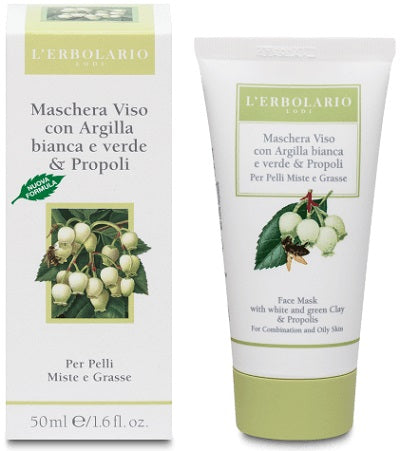 MASCHERA VISO ARGILLA E PROPOLI 50 ML