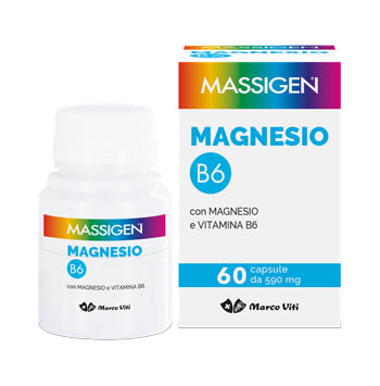 MASSIGEN MAGNESIUM B6 60 CAPSULES