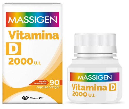 MASSIGEN VITAMIN D 2000 IU 90 SOFTGEL CAPSULES