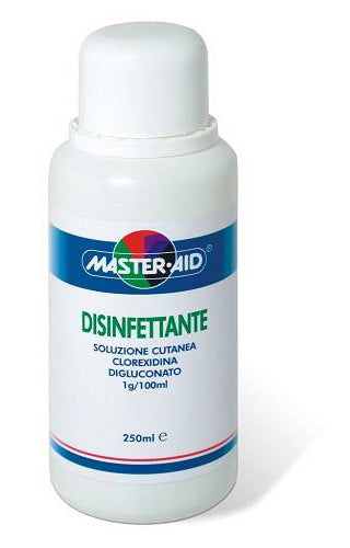 MASTER AID DISINF "1% SKIN SOLUTION" 250 ML BOTTLE"