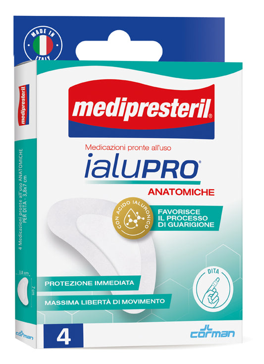 MEDIPRESTERIL IALUPRO FINGERS 3.8X7 CM 4 PIECES