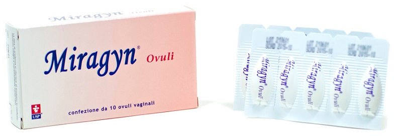 MIRAGYN VAGINAL OVULES 10 OVULES