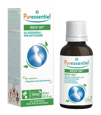 MISCELA RESP OK OLI ESSENZIALI PER DIFFUSIONE 30 ML PURESSENTIEL ECOCERT