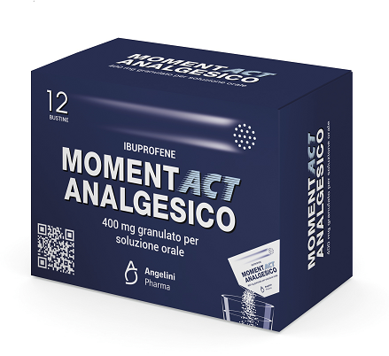 MOMENTACT ANALGESICO 400 MG GRANULATO PER SOLUZIONE ORALE