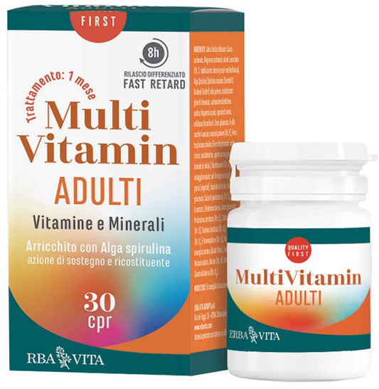 MULTI VITAMIN ADULTS 30 TABLETS