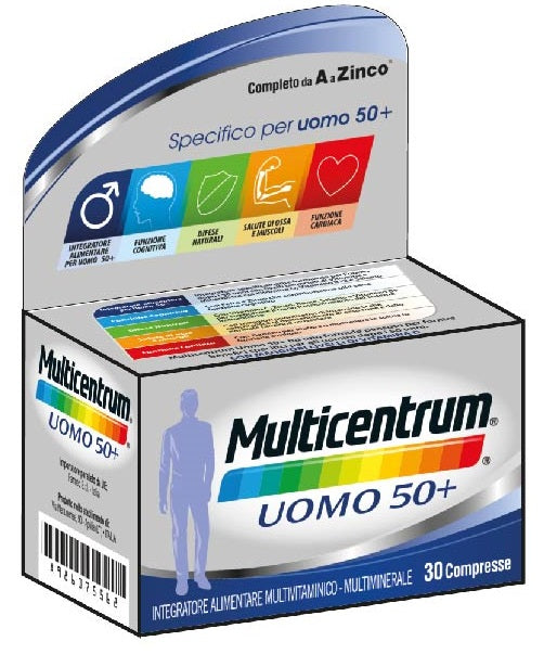 MULTICENTRUM MAN 50+ 30 TABLETS