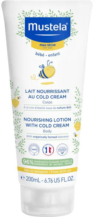 MUSTELA LATTE NUTRIENTE COLD CREAM 200 ML