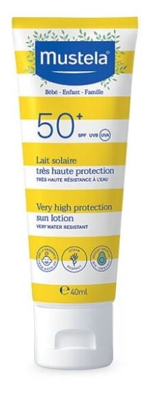 MUSTELA LATTE SOLARE 40 ML