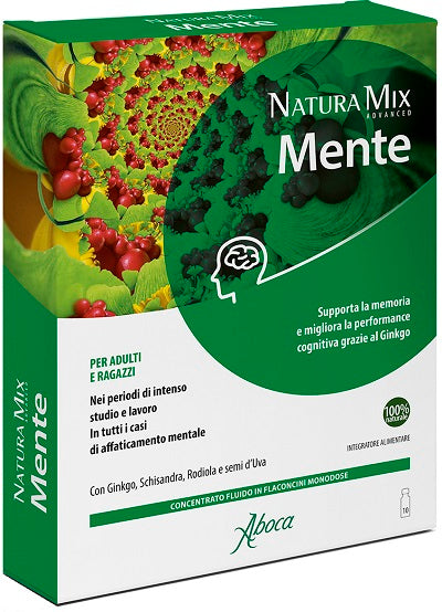 NATURA MIX ADVANCED MENTE 10 FLACONCINI