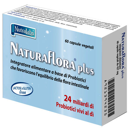 NATURAFLORA PLUS 60 VEGETABLE CAPSULES