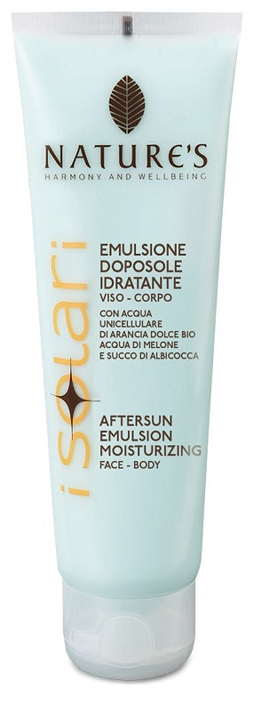 NATURE'S I SOLARI EMULSIONE DOPOSOLE VISO CORPO 75 ML TRAVEL SIZE