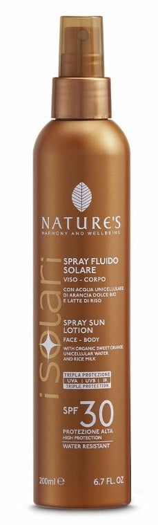 NATURE'S I SOLARI SPRAY FLUIDO SPF30 200 ML