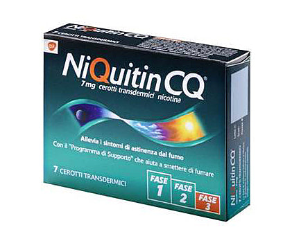 NIQUITIN*7 cerotti transd 7 mg/die