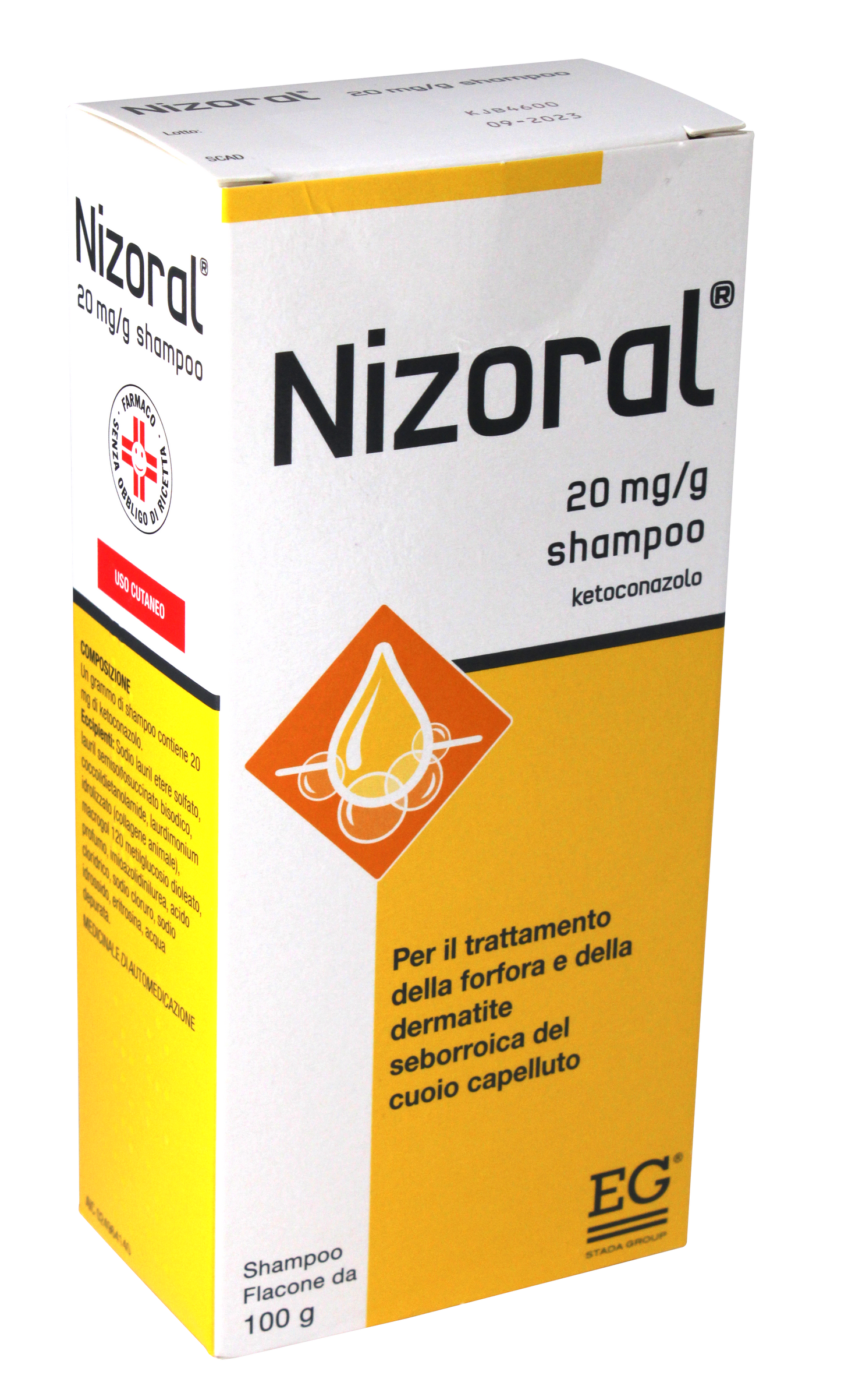 NIZORAL 20MG/G SHAMPOO FLACONE DA 100 G