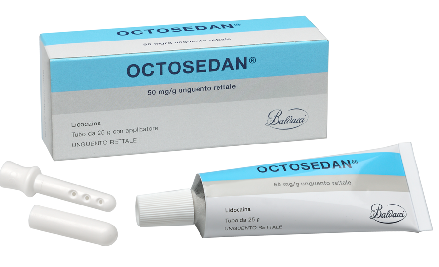 OCTOSEDAN 50 MG/G RECTAL OINTMENT 1 TUBE OF 25 G