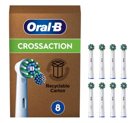 ORALB POWER REFILL EB50R CROSSACTION 8 PIECES