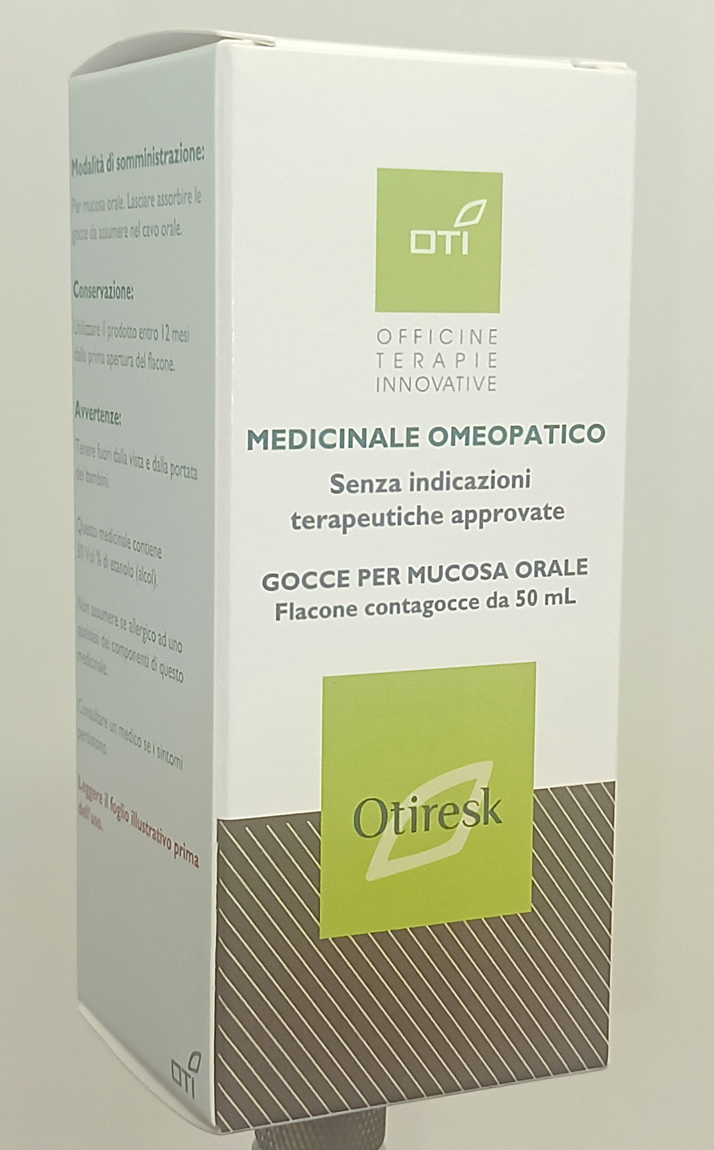 OTIRESK*orale gtt 50 ml in soluzione idroalcolica al 30% V/V