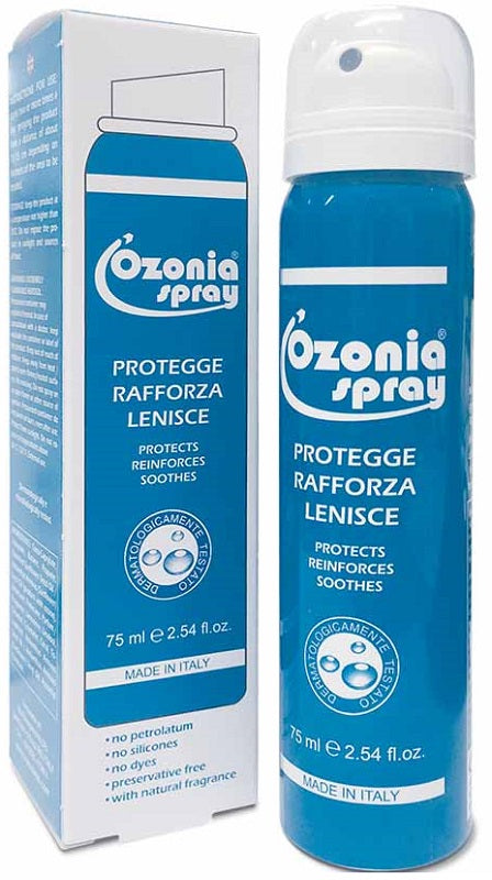 OZONIA SPRAY BASED ON OZONIZED OIL FOR RED, INFLAMED, DYSTROPHIC, SENSITIVE SKIN AND MUCOUS MEMBRANES 75 ML
