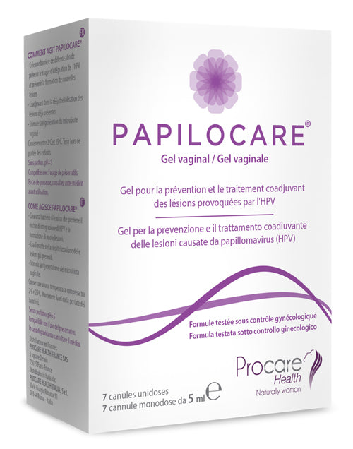 PAPILOCARE VAGINAL GEL 7 SINGLE-DOSE CANNULAE X 5 ML