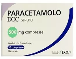 PARACETAMOLO DOC GENERICI 500 MG COMPRESSE