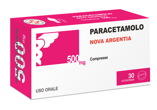 PARACETAMOLO NOVA ARGENTIA 500 MG COMPRESSE